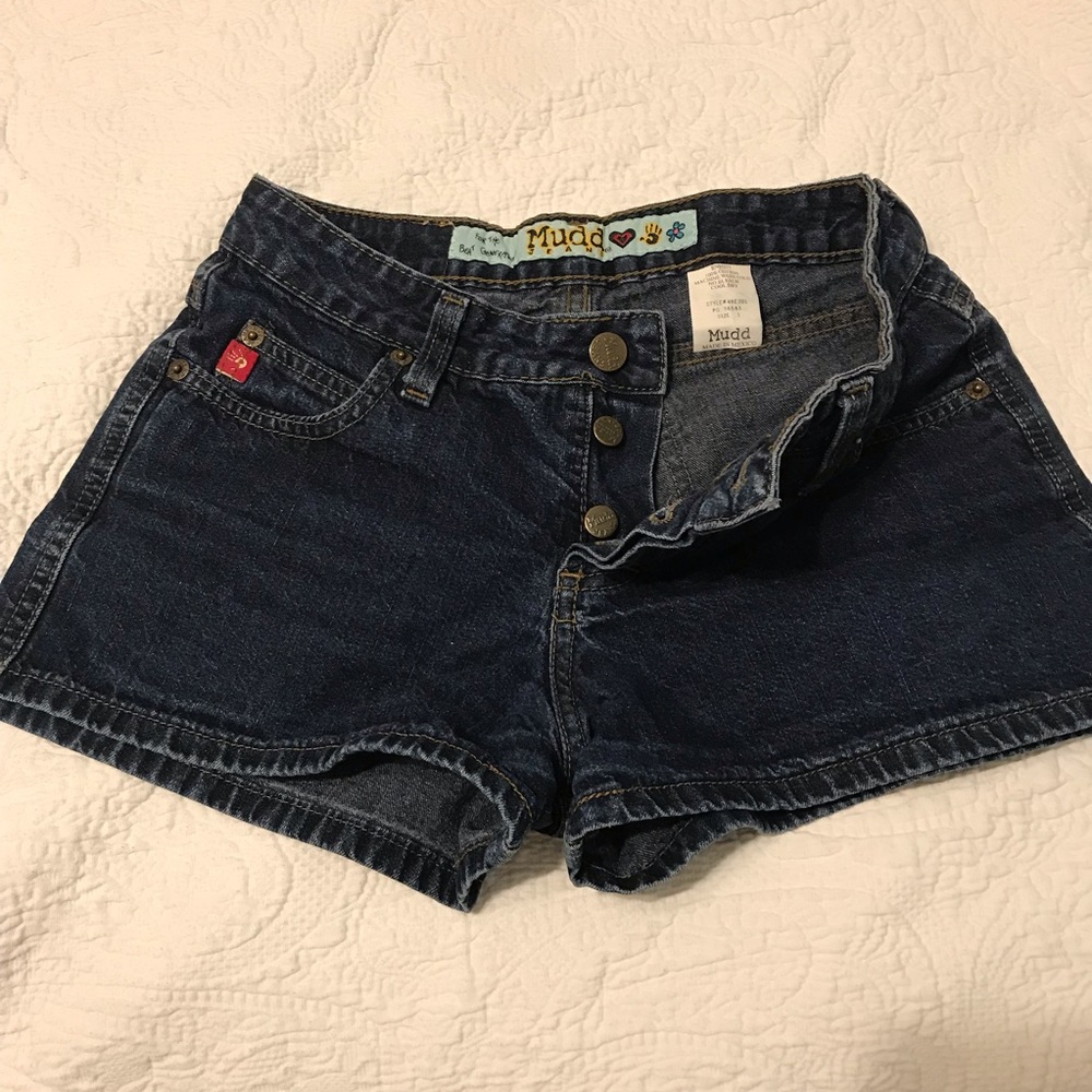 Mudd Blue Jean shorts Y2K